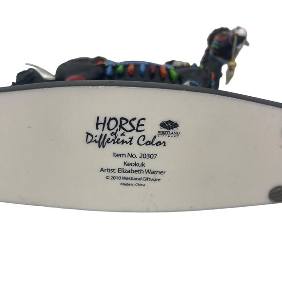 Westland Giftware Elizabeth Warner Horse Of A Different Color Keokuk Figurine 20 - Picture 6 of 9